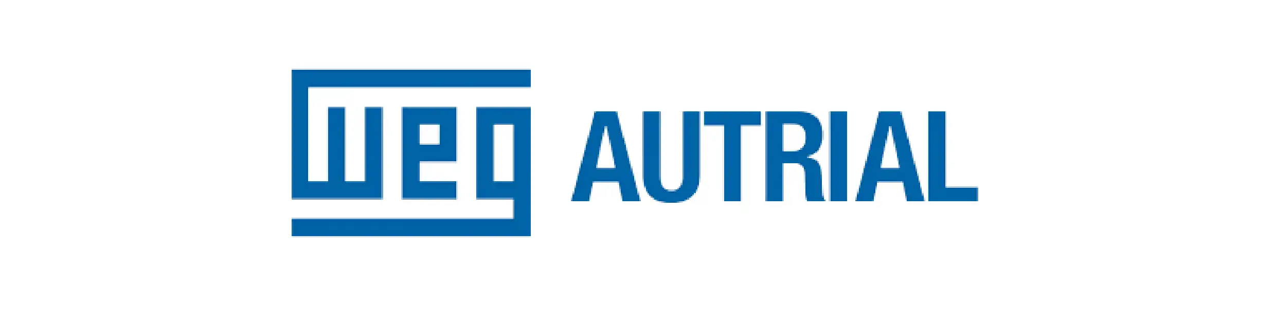 Logo de WEG AUTRIAL, marca aliada de materiales eléctricos g&l